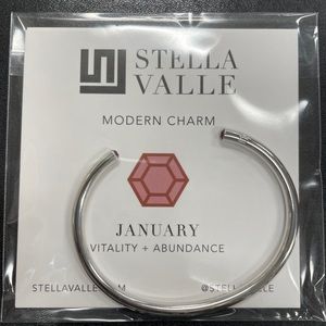Stella Valle Silver January Birthstone Bracelet